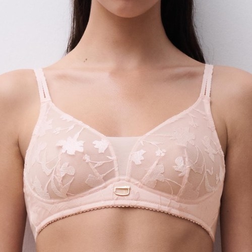 Chantelle Idyll pink wireless bra
