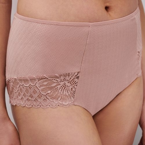 Chantelle Sublime pink high waist brief