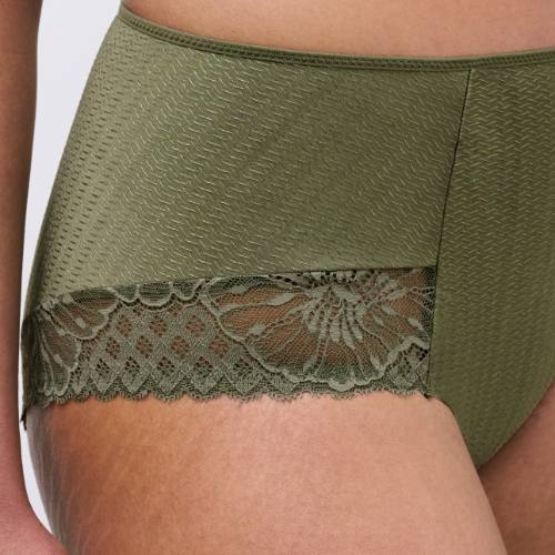 Chantelle Sublime khaki high waist brief