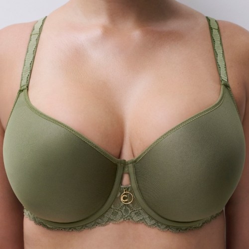 Chantelle Sublime khaki padded bra