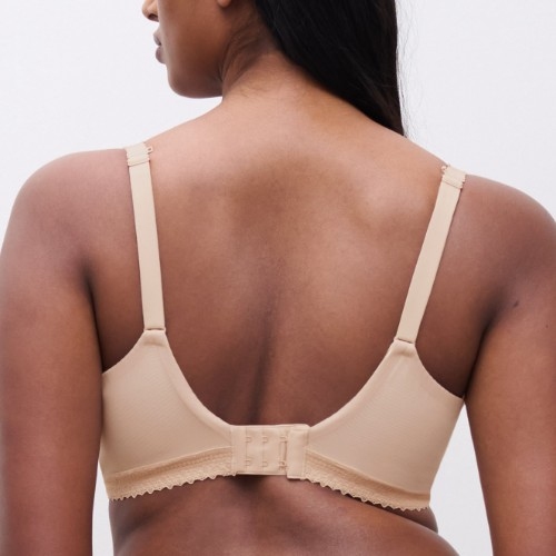 Chantelle New Romance beige non-padded bra