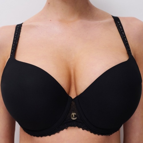 Chantelle New Romance black padded bra