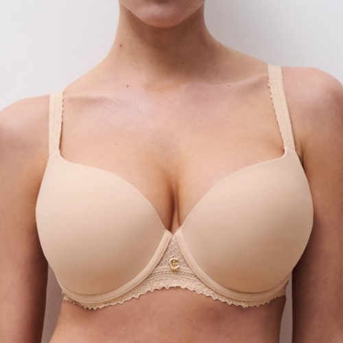 Chantelle New Romance beige padded bra