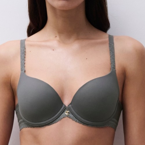 Chantelle New Romance green padded bra