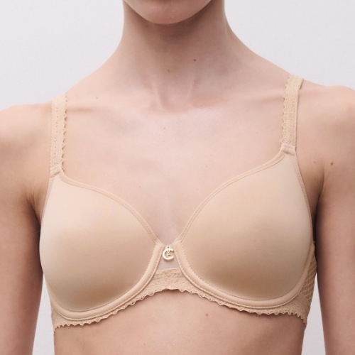 Chantelle New Romance beige padded bra