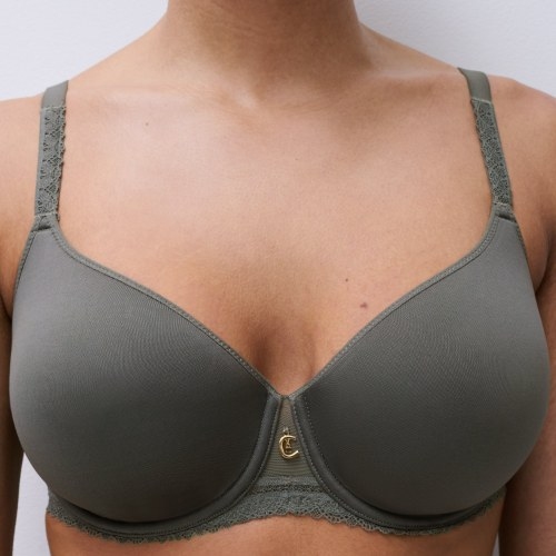 Chantelle New Romance green padded bra