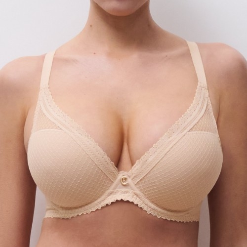 Chantelle Romance beige padded bra
