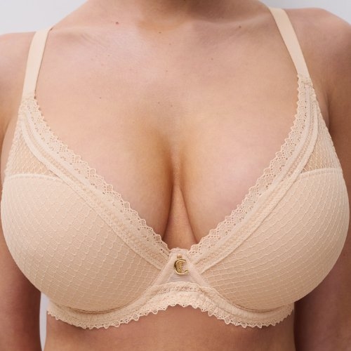 Chantelle Romance beige padded bra