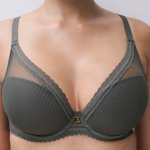 Chantelle Romance green padded bra