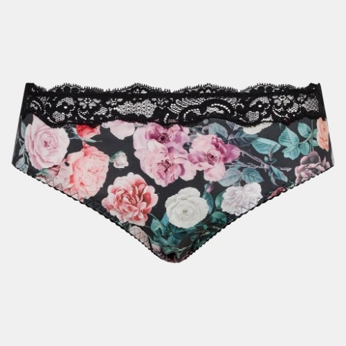Chantelle Gloss black/print brief