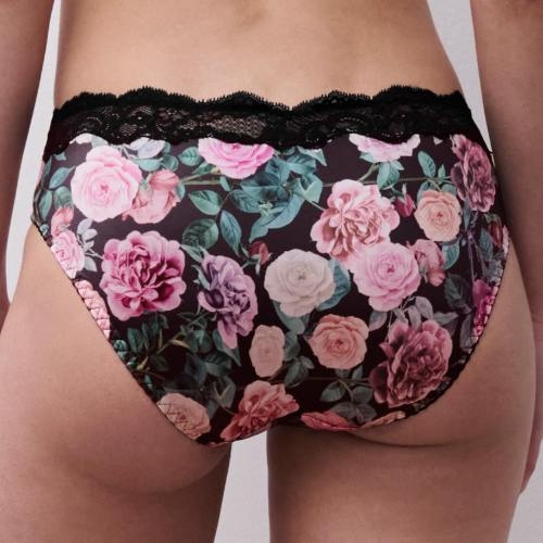 Chantelle Gloss black/print brief
