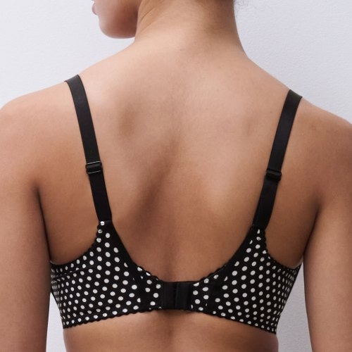 Chantelle Gloss black/white non-padded bra
