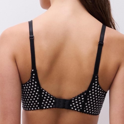 Chantelle Gloss black/white padded bra