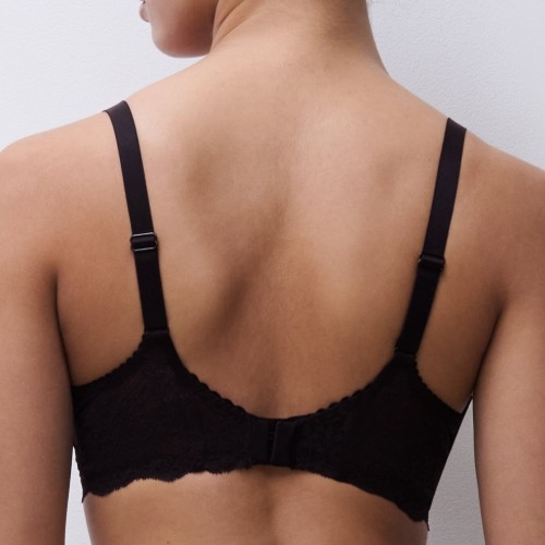 Chantelle Gloss black/print push up bra