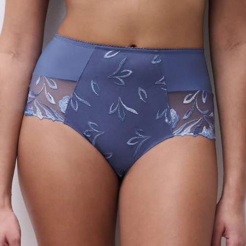 Chantelle Majestic blue high waist brief