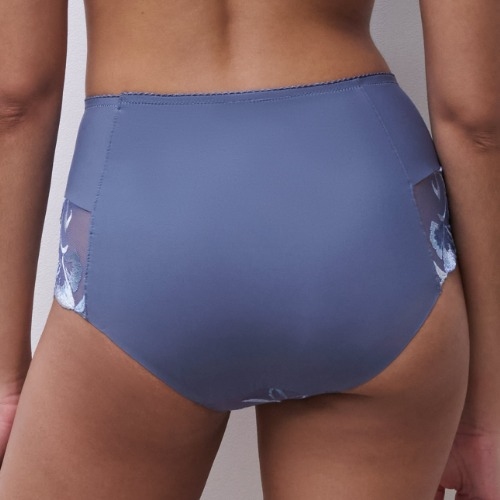 Chantelle Majestic blue high waist brief