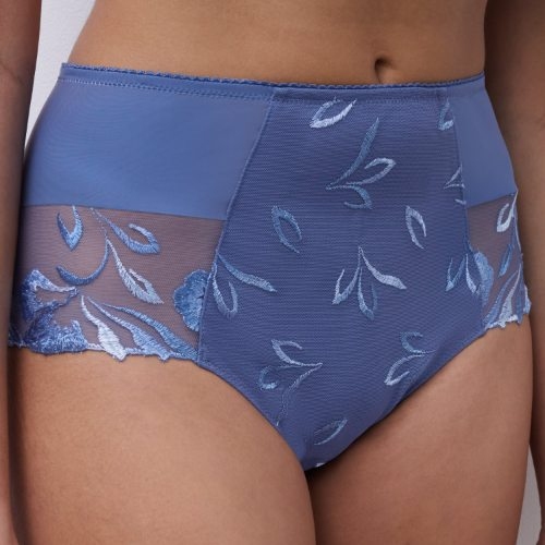 Chantelle Majestic blue high waist brief