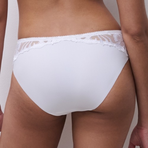 Chantelle Majestic white brief