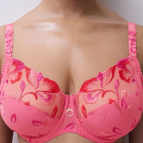 Chantelle Majestic pink non-padded bra