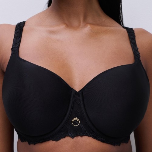 Chantelle Majestic black padded bra