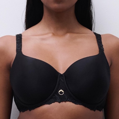 Chantelle Majestic black padded bra