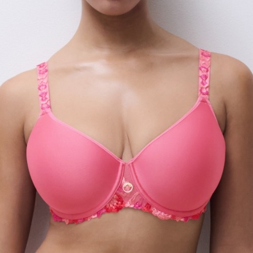 Chantelle Majestic pink padded bra