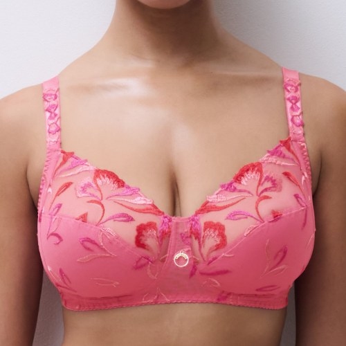 Chantelle Majestic pink wireless bra
