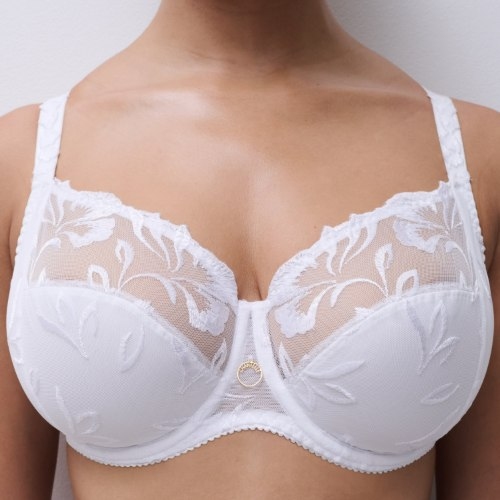 Chantelle Majestic white non-padded bra