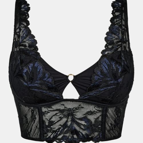 Chantelle Illusion black non-padded bra