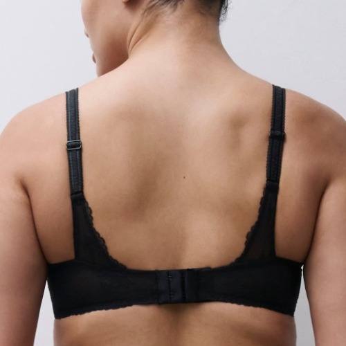 Chantelle Illusion black non-padded bra