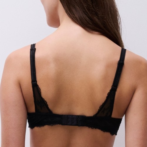 Chantelle Illusion black non-padded bra