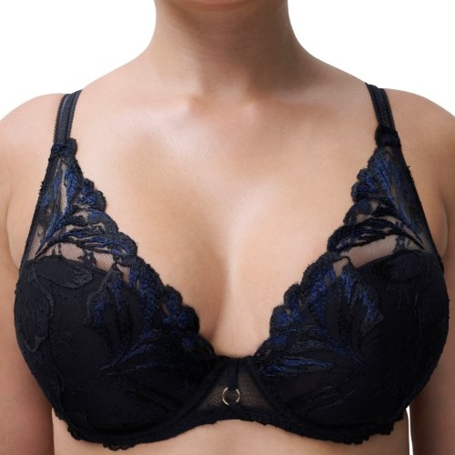 Chantelle Illusion black padded bra