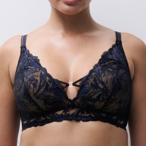 Chantelle Illusion black wireless bra