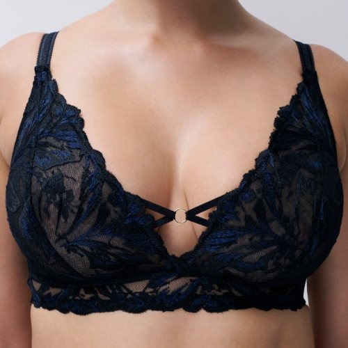 Chantelle Illusion black wireless bra