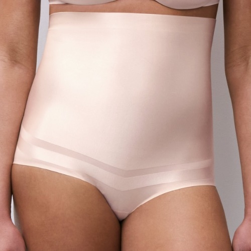 Chantelle Brilliant beige high waist brief