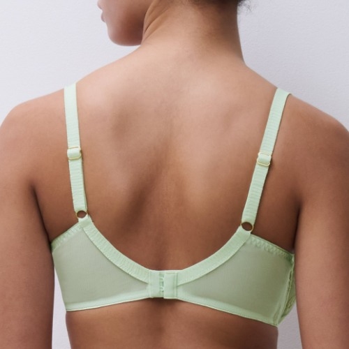 Chantelle Champ Elysees green non-padded bra