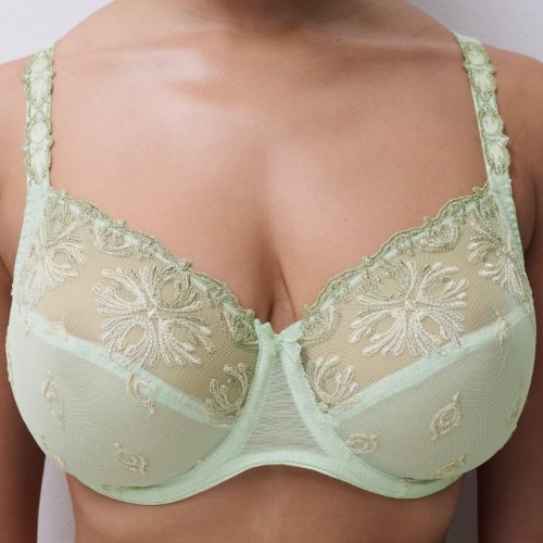 Chantelle Champ Elysees green non-padded bra