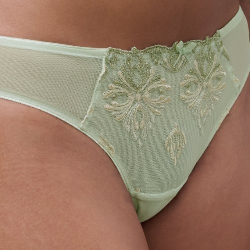Chantelle Champ Elysees green thong