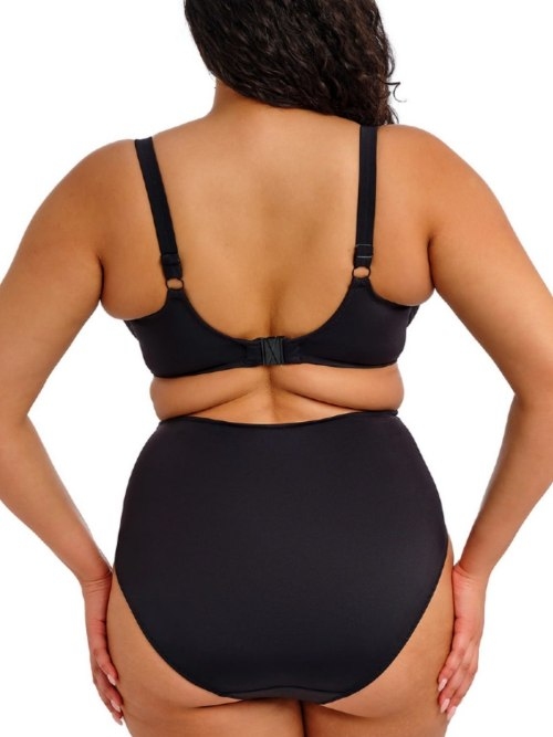 Elomi Swim Plain Sailing black padded bikini bra