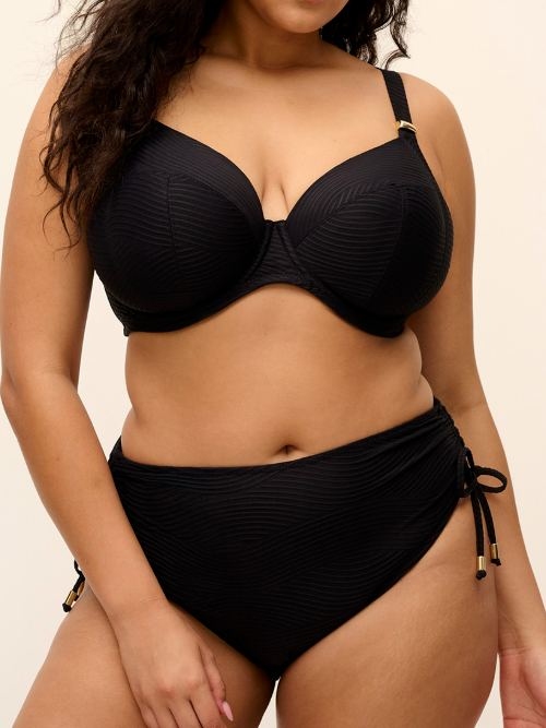 Elomi Swim Cubanito black sands non-padded bra