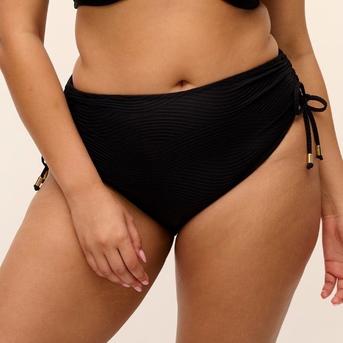Elomi Swim Cubanito black sands bikini brief