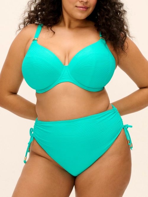 Elomi Swim Cubanito jade tides soft-cup bikini bra