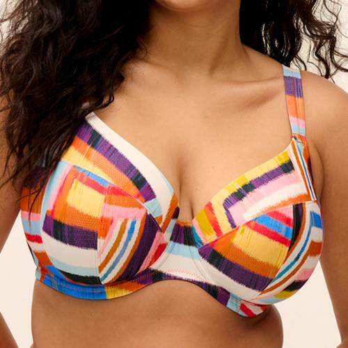 Elomi Swim Baia De Sole multicolor padded bikini bra