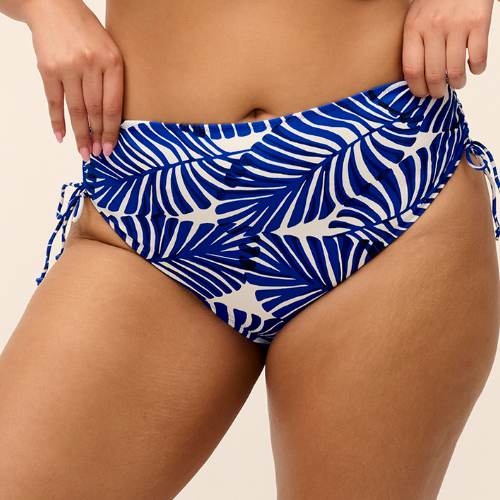 Elomi Swim Blue Palm Beach twilight bikini brief