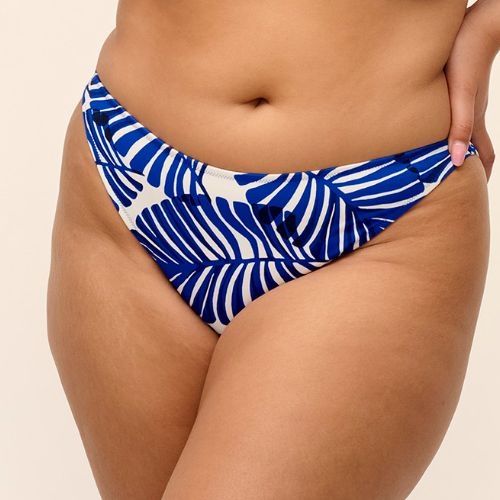 Elomi Swim Blue Palm Beach twilight bikini brief