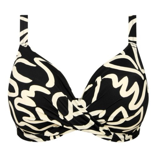Elomi Swim San Dominico black soft-cup bikini bra