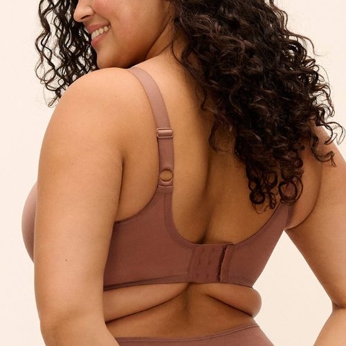 Elomi Smooth brown non-padded bra