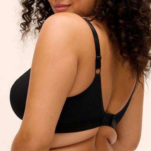 Elomi Tiernie black wireless bra