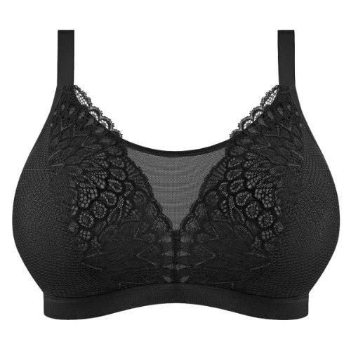 Elomi Tiernie black wireless bra