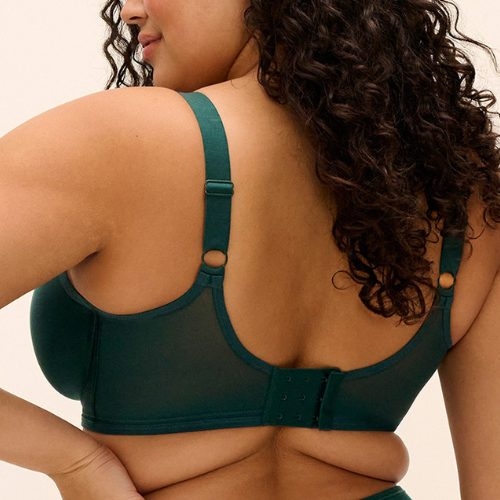 Elomi Smooth green non-padded bra